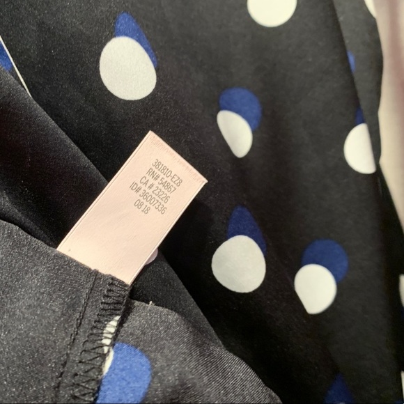 VICTORIA'S SECRET Pocket Satin Pant L long Pants polka dot - Picture 3 of 4